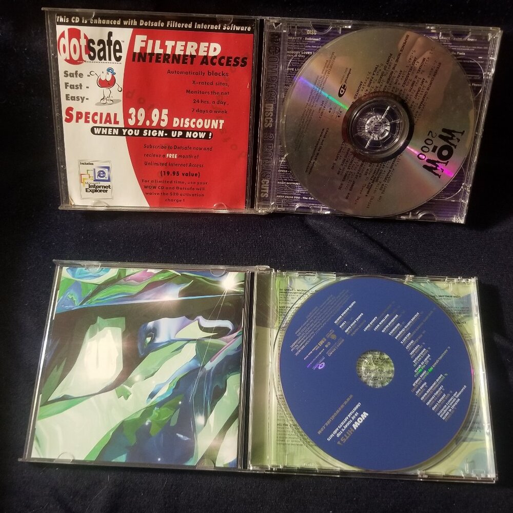 Four fun WOW Christian music hits CDs- great for road trips! - Picture 3 of 6
